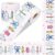 Marspark 65ft School Stationery Supplies Bulletin Board Border Classroom Decor Back to School Pencil Notebook Scissors Rolled Border Trim for First Day of Classroom Chalkboard Office Wall Decoration