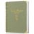 Marspark Teacher Planner 2026-2027 Weekly and Monthly Daily Agenda Book with Gold Foil Linen Cover and Performance Tracking Logs for Educators July 2026 to June 2027 Organizer Large A4 8.5 x 11(Green)