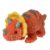 Mary Meyer Stuffed Animal FabFuzz Soft Toy, 14-Inches, Checkers Triceratops