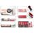 Masirs Clear Drawer Organizer – Easily Organize and Customize the Layout of Drawers. Great for Office Desk, Utensils, Cosmetics and Makeup. (8-Piece Set)