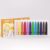 MASSRT Triangle Jumbo Toddler Crayons 12 Count, Non Toxic Unbreakable Crayons, Easy-Grip Washable, Safe Coloring Gifts for Babies and Children