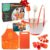 MasterChef Junior Cooking Essentials Set – 9 Pc. Kit Includes Recipes, Apron, Cutting Board, Mixing Bowl, Measure Cups, Spoons, Homemade Holiday Gifts