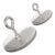 Master Magnetics Ceramic Round Base Magnet with Eyebolt Pack – Heavy-Duty Strong Magnets – 95 lb Pull Each – Chrome-Plated – 3.20” D – 2.13” H – 2-Pack