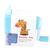 Masyrt Cute Mini Hand Cranked Pencil Sharpener, for Kids Students School Office Home Art Projects, with Large Capacity Pen Dust Box (Blade Giraffe)