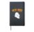 MATCHING SET Her Boo His Ghoul Halloween Ghost Couple Shirts Hardcover Journal, Black