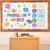 Math Bulletin Board Set Cubes Keywords Math Symbols Classroom Decorations Problem Solving Mathematics Paper Cutouts for Back to School Preschool Elementary Teacher Office Chalkboard Wall Door Supplies