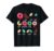 Math Donut Fraction Back to School Teacher Gifts Tee T-Shirt