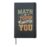 Math Is Tough But So Are You Retro Design Hardcover Journal, Black