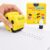 Math Teacher 4-in-1 Math Roller Stamp for Kids – Addition, Subtraction, Multiplication & Fill-in-the-Blank Practice Tool for Teachers, Classroom Activities, Homeschool & Daily Math Worksheets (Yellow)