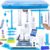 Matifaner Physics Mechanics Experiment Kit, STEM Physics Lab Set with Balance Scale, Pulley, Pressure Gauge & Measuring Tools, Classroom Teaching Aids, Ideal Lab Tools for Junior School Students