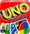 Mattel Games UNO Card Game for Kid, Adult & Family Nights & Parties, Travel & Vacations, Color Blind Accessible & Customizable Deck (Amazon Exclusive)
