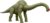 Mattel Jurassic World Brachiosaurus Action Figure, Total Length: Approx. 39.0 inches (99 cm), Super Large Dinosaur, Ages 4 and Up, Green