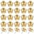 Matwsec 20PCS Star Push Pins Gold Star Thumb Tacks