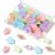 Matwsec 30 Pcs Star Push Pins, 6 Colored Cute Thumb Tacks
