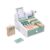 MAVIS LAVEN Wooden Cash Register Toy with Scanner, Play Money and Shopping Cards for Educational Role Play