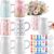 Maxdot 6 Pcs DIY Ceramic Vases with Handle Paint Your Own Flower Pot Kit Unpainted White Flowers Pitcher Decor Painting Kit for Craft with Brushes Paints and Palettes for Home Spring Gifts