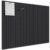 MaxGear Bulletin Board 48″ x 36″, Black Felt Wall Tiles Home Decor