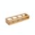 Maximize Counter Space with This Slim Bamboo Spice Rack, Narrow Wooden Seasoning Organizer for Tight Spots, 2-Inch Depth (1 PC)