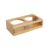 Maximize Counter Space with This Slim Bamboo Spice Rack, Narrow Wooden Seasoning Organizer for Tight Spots, 2-Inch Depth (1 PC)