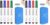 maxtek Dry Erase Markers with Magnetic Eraser, Chisel Tip, 4 Count (Pack of 2)