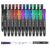 maxtek Magnetic Dry Erase Markers, Ultra Fine Tip, 0.7mm, 12 Colors