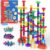 MaxTronic Marble Run, 150 Pcs Marble Maze Race Building Blocks Toy Game & STEM Learning Toys Christmas Birthday Gift for Kids Aged 3-12