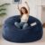 MAXYOYO Bean Bag Chair, Soft Bean Bag Sofa with Supportive Foam Filling