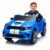 Maybird Licensed Dodge 12V Kids Ride On Police Car, Electric Toy Car with Parental Remote Control, Real Megaphone, Siren Lights & Music, Dual Motors, Safe Electric Car for Toddlers Boys Girls (Blue)