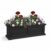 Mayne Fairview 3ft Durable Self Watering Window Box Planter with Wall Mount Brackets, UV & Weather Resistant, Double Wall Design, New England Architecture for Outdoor Décor, Black