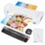 MCYCAXI 9-Inch(A4) 4-in-1 Thermal Laminator – 2-Min Fast Warm-Up, Hot & Cold Lamination, Never Jam Technology, Includes Cutter, Corner Rounder & 40 Pouches, Ideal for Home, Office & School
