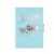 MDYTPT Leather Journal Notebook A5 With Combination Lock,Travel Sailor Writing Diary Personal Planner Agenda Notepad For Girls Boy for Daily Writing(Cyan)