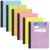 Mead Composition Notebook, College Ruled 7.5″ x 9.75″ Paper, 100 Sheets, Assorted Pastel Colors, 6 Pack (850218)