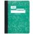 Mead Composition Notebook, Wide Ruled Paper, 7-1/2″ x 9-3/4″, 100 Sheets, Green Marble (09918AC5)