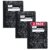 Mead Composition Notebook, Wide Ruled Paper, 7.5″ x 9.75″, 100 Sheets, Black Marble, 3 Pack (38301)