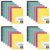 Mead Spiral Notebook, 1 Subject, College Ruled Paper, 7-1/2″ x 10-1/2″, 70 Sheets per Notebook, Colors Will Vary (73065) (Pack of 24)