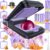 MealHelper 15-in-1 Vegetable Chopper, 10 Blade Veggie Chopper, Practical Food Chopper with Container, Cheese Grater, Home Essentials & Kitchen Gadgets(Purple)