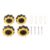 Mecanum Wheel Omni Directional Smart Robot Car Parts Durable ABS Rubber 80mm DIY Toy Components for Robotics Enthusiasts and STEM Education Projects