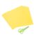 MECCANIXITY 100 Sheets Lemon Yellow Origami Paper, 10″x10″ Double Sided Square Paper Sheet Easy Fold Origami Kits with Scissor for DIY Art Craft Project, Scrapbook Gifts Decor