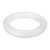 MECCANIXITY Craft Foam Wreath 22cm/8.66″ White 1 Pcs | Lightweight, Round Foam Wreath Polystyrene Circles Ring for Wedding Home Flower Projects DIY Arts Christmas Decoration