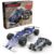 MECCANO Masters 6-in-1 Race Cars Building Toys – Engineering Construction Kit with 191 Parts, Real Tools, Advanced Building Challenges, Birthday Gifts for Ages 10+