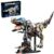 Mechanical Dinosaur Tyrannosaurus Rex Building Block Set with Lights, Home Decoration, Compatible with Lego Sets, Creative Birthday Gift for Adults,and Ages 14+（1268 PCS）