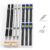 Mechanical Pencil Set, 4 Pack 0.5mm & 0.7mm Metal Mechanical Pencils with 72 HB Lead Refills, 2 Erasers and Storage Case, Anti-Slip Metal Mesh Grip Drafting Pencil Kit for Students Artists Engineers