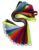 Medal Ribbons 40pcs Hanging Neck Strap Lanyard Rope with Circular Iron Ring Clamp for Card Badge Holder Keys(Color7)