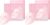 medicube PDRN Pink Tension Up Sheet Mask | 3-Step Contouring Mask (Pack of 2)