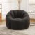 Medium Bean Bag Chairs for Adults, Soft Boneless Chair for Bedroom, Gray