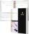 Meeting Notebook for Work, Business Hardcover with Action Items, 5.5 x 8.5