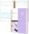 Meeting Notebook for Work, Business Hardcover with Action Items, 5.5 x 8.5