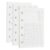 MEGAPENNA 120Sheets A8 Planner Inserts Weekly Vertical Lined Binder Inserts