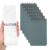 MEGAPENNA 3x5in Pocket Sketchbook, 6 Pcs Mini Lined Notebook,Dark Gray|Portable Top Spiral Notebook Memo Pads 80GSM 60 Sheets/120 Pages Hard Cover for Office Supplies Travel Journal
