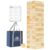 Megwoz Medium Tumble Tower Games for Kids and Adults 57 Blocks New Zealand Pine Wooden Blocks Stacking to 3FT Family Game for Indoors Outdoors Yard Games for Family